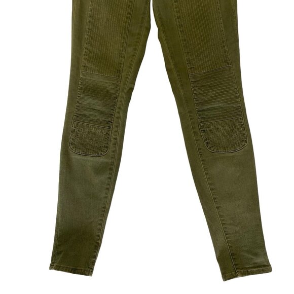 J Brand Jeans 24 Green Skinny Stretch Denim Minimalist Everyday - Picture 3 of 8